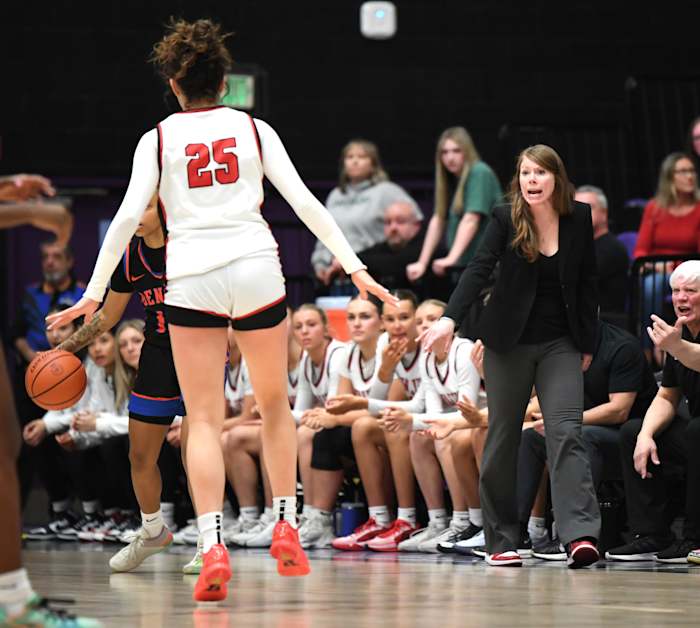 Benson Clackamas 6A Oregon girls basketball semifinal 2024 Taylor Balkom 30